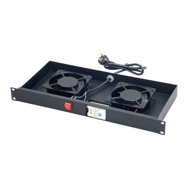 GERMA GM-FAN2AT - 2 FAN STANDING TYPE 220 VOLT ANALOGUE THERMOSTAT CONTROLLED FAN MODULE