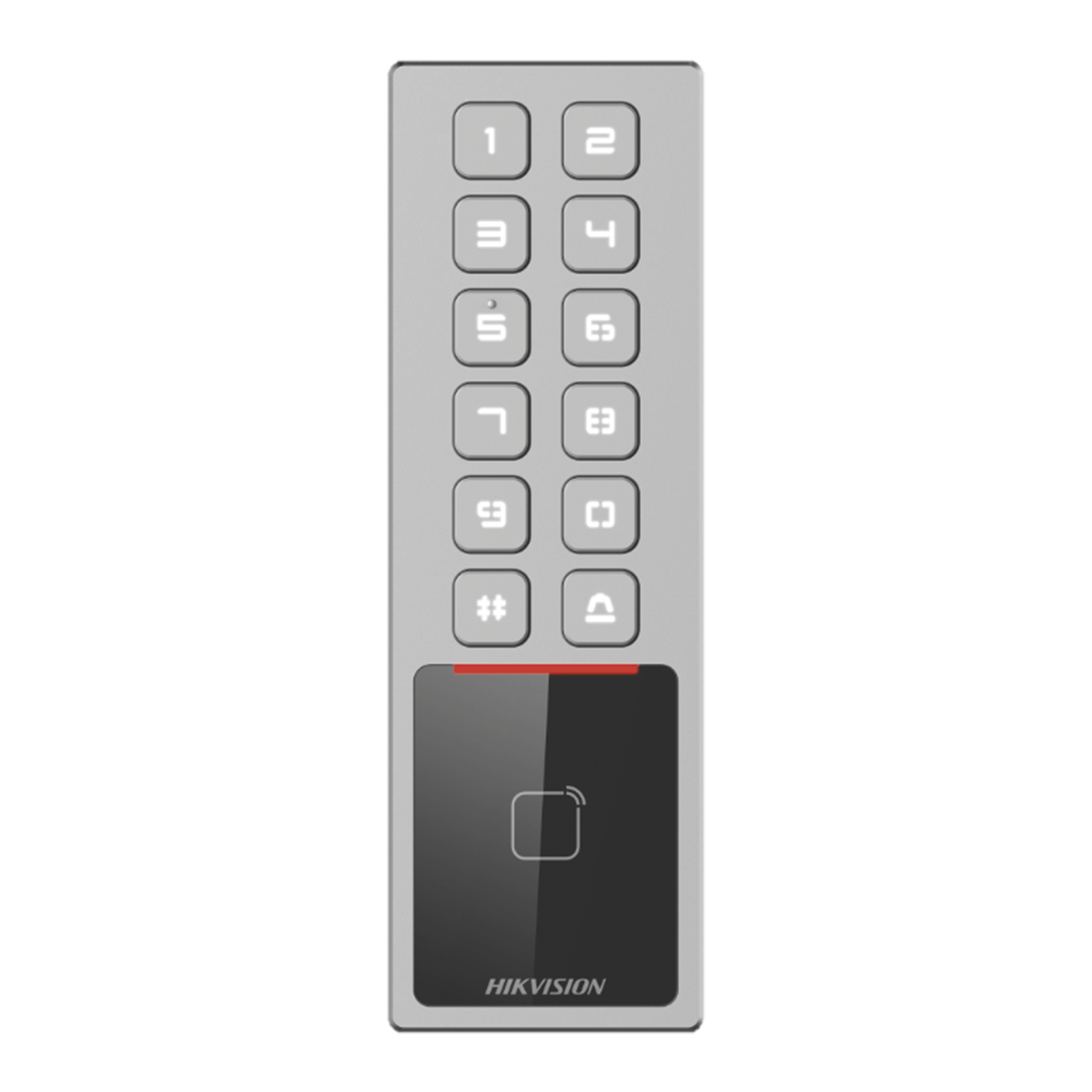 HIKVISION Terminal de control d'acces et de pointage empreinte et badge Mifaire