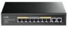 CUDY 8-Port Gigabit PoE+ Switch with 2 Gigabit Uplink Ports 120W