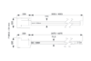 HA8PP Kit HALO pour portes sectionnelles, 24 Vcc, force 800 N. Radio intégrée. Comprend : 2x KPLAY4R