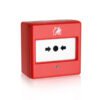 Avertisseur sonore + flash adressable alimenté par boucle – rouge