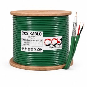 KX6-1+2C – Câble Coaxial avec Alimentation CCTV CCS KABLO