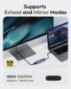 CUDY UH405 – Hub USB-C HDMI 4K 5-en-1