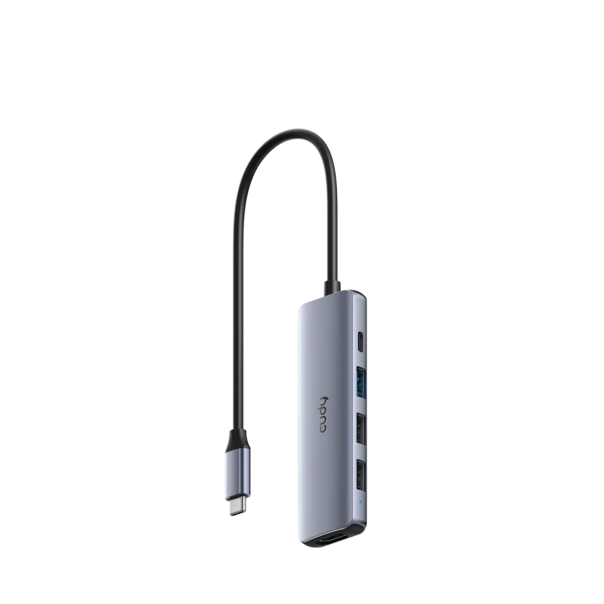 CUDY UH405 – Hub USB-C HDMI 4K 5-en-1