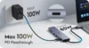UH407 – Hub USB-C 7-en-1 HDMI 4K avec SD/TF